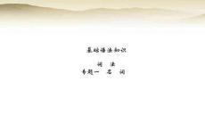 職教高考英語復(fù)習(xí)基礎(chǔ)語法知識詞法專題一名詞課件