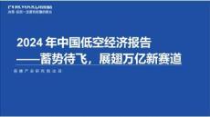 2024年中國(guó)低空經(jīng)濟(jì)報(bào)告