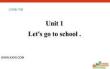 2Let's go to school-英語課件