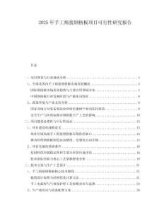 2025年手工熔接鋼格板項(xiàng)目可行性研究報(bào)告