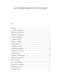 2025年樹脂巖棉保溫管項(xiàng)目可行性研究報(bào)告