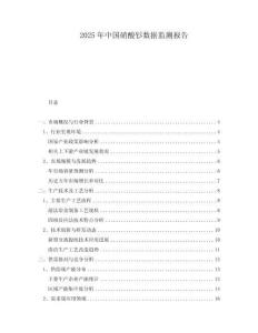 2025年中國(guó)硝酸釤數(shù)據(jù)監(jiān)測(cè)報(bào)告