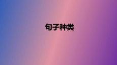 2026屆高考英語(yǔ)二輪復(fù)習(xí)：句子種類 課件
