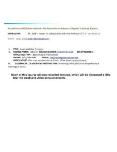 23-國際經濟學（引進）-ECO 310