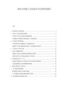 2025年理發工具包項目可行性研究報告