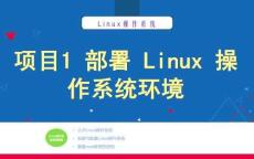 Linux操作系統項目化教程 課件  項目1 部署 Linux 操作系統環境