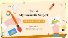 人教版（2024）七年級(jí)上冊(cè)Unit 4 My Favourite Subject section A 1a-pronunciation課件＋音頻