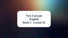 新概念英語三 Lesson 52 Mud is mud 課件