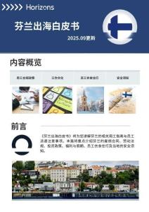 2025年芬蘭出海白皮書-Horizons