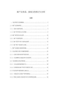 破產(chǎn)法體系：強(qiáng)制力的探討與分析