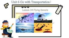 冀教版 英語 八年級 上冊《34. Lesson 34 Flying Donuts》課件
