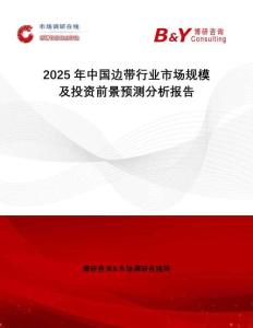 2025年中國(guó)邊帶行業(yè)市場(chǎng)規(guī)模及投資前景預(yù)測(cè)分析報(bào)告
