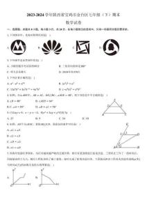 【初一數(shù)學(xué)】陜西省寶雞市金臺(tái)區(qū)2023-2024學(xué)年七年級(jí)下學(xué)期期末考試數(shù)學(xué)試卷(含答案)