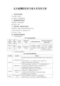 10.無人機(jī)測(cè)量技術(shù)專業(yè)人才培養(yǎng)方案