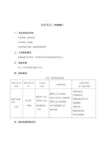 2025級商務英語專業(yè)專業(yè)（普通全日制）人才培養(yǎng)方案