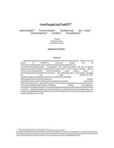 人們?nèi)绾问褂肅hatGPT