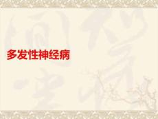 多發(fā)性神經(jīng)病PPT課件