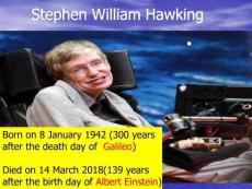 名人生平HawkingFrancy