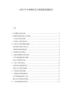 2025年中國喇叭防塵帽數據監(jiān)測報告