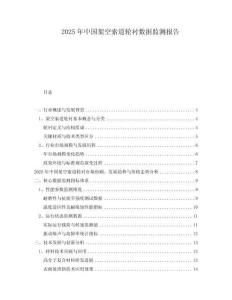 2025年中國(guó)架空索道輪襯數(shù)據(jù)監(jiān)測(cè)報(bào)告