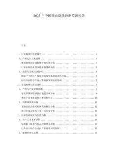 2025年中國錐面鋼領數(shù)據(jù)監(jiān)測報告