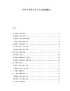 2025年中國(guó)振蕩管數(shù)據(jù)監(jiān)測(cè)報(bào)告