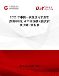 2025年中國一次性使用非血管腔道導(dǎo)絲行業(yè)市場規(guī)模及投資前景預(yù)測分析報告