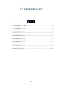 用戶畫像隱私泄露防護策略-洞察與解讀