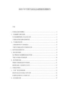 2025年中國(guó)汽油泵總成數(shù)據(jù)監(jiān)測(cè)報(bào)告