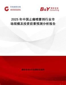 2025年中國止痛噴霧劑行業(yè)市場規(guī)模及投資前景預(yù)測分析報告