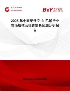 2025年中國繞丹寧-3-乙酸行業(yè)市場規(guī)模及投資前景預(yù)測分析報告