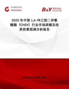 2025年中國14-環(huán)己烷二異氰酸酯（CHDI）行業(yè)市場規(guī)模及投資前景預(yù)測分析報(bào)告