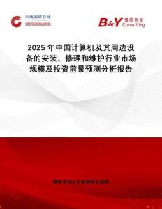 2025年中國計算機及其周邊設(shè)備的安裝、修理和維護行業(yè)市場規(guī)模及投資前景預(yù)測分析報告