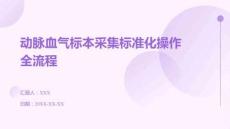 動(dòng)脈血?dú)鈽?biāo)本采集標(biāo)準(zhǔn)化操作全流程