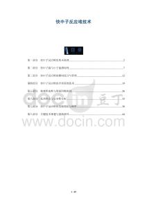 快中子反應(yīng)堆技術(shù)-洞察與解讀