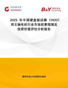 2025年中國硬盤驅動器（HDD）用主軸電機行業市場前景預測及投資價值評估分析報告
