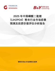 2025年中國(guó)磷酸二氫鋰（LiH2PO4）粉末行業(yè)市場(chǎng)前景預(yù)測(cè)及投資價(jià)值評(píng)估分析報(bào)告