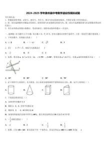 2024-2025學(xué)年象州縣中考數(shù)學(xué)適應(yīng)性模擬試題含解析