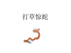 三十六計——打草驚蛇