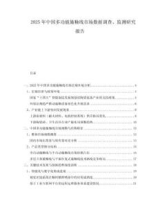 2025年中國多功能施釉線市場數(shù)據(jù)調(diào)查、監(jiān)測研究報告