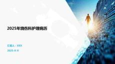 2025年燒傷科護(hù)理病歷