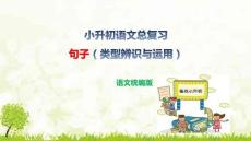 人教統(tǒng)編版小升初語文類型辨識與運(yùn)用PPT復(fù)習(xí)資料下載