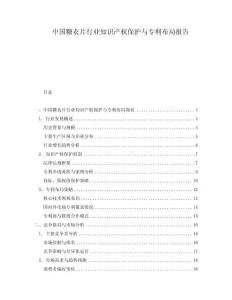 中國糖衣片行業(yè)知識產(chǎn)權(quán)保護(hù)與專利布局報告