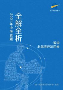 數(shù)學(xué)——廣西北部灣經(jīng)濟(jì)區(qū)【pdf版，含答案全解全析】(1)