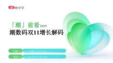 2025「潮」前看：潮數(shù)碼雙11增長解碼