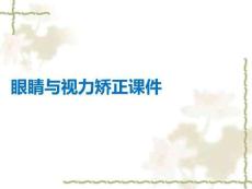 眼睛與視力矯正課件PPT課件