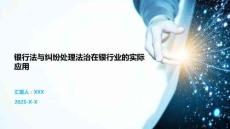 銀行法與糾紛處理法治在銀行業(yè)的實(shí)際應(yīng)用