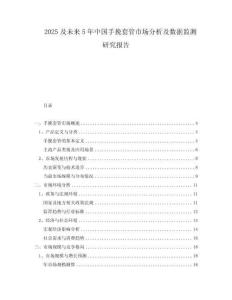 2025及未來5年中國手挽套管市場分析及數(shù)據(jù)監(jiān)測研究報告