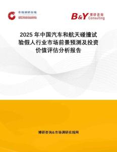 2025年中國汽車和航天碰撞試驗(yàn)假人行業(yè)市場前景預(yù)測及投資價(jià)值評(píng)估分析報(bào)告