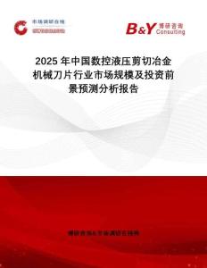 2025年中國數控液壓剪切冶金機械刀片行業市場規模及投資前景預測分析報告